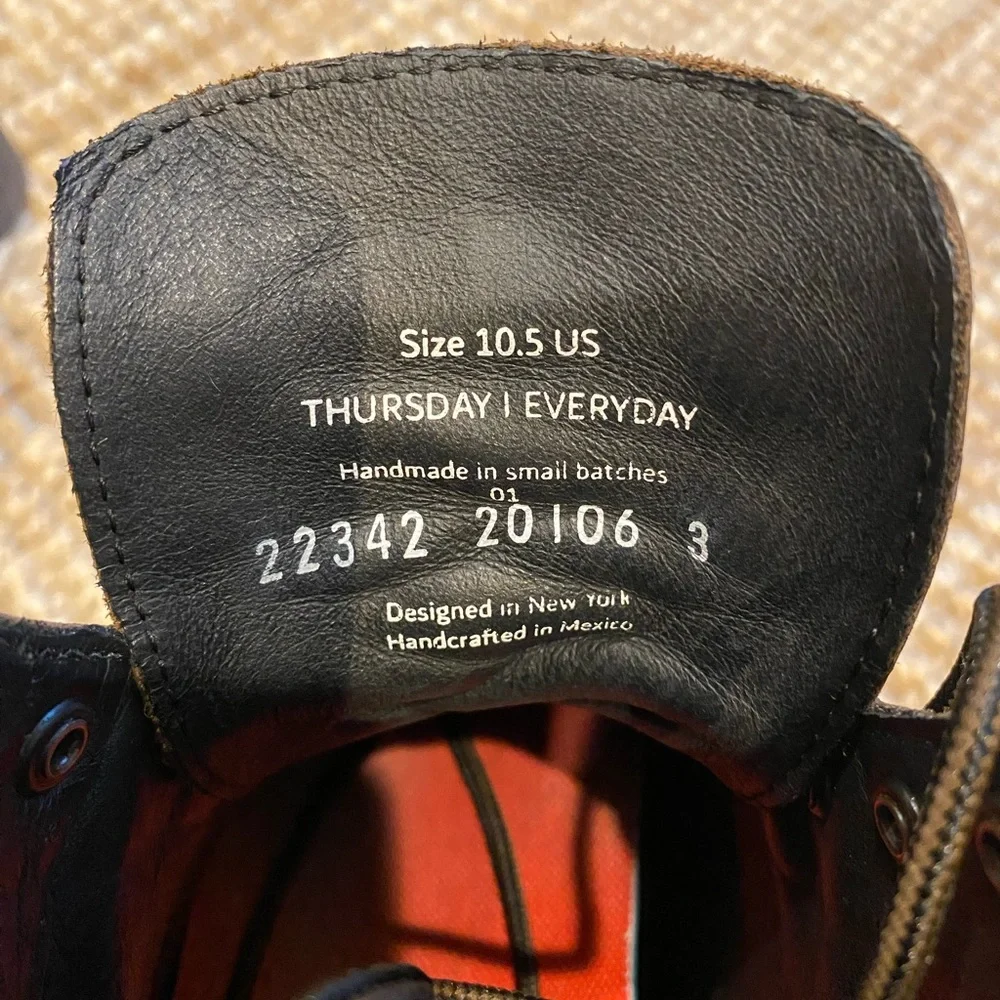 Dark brown Thursday boots - Picture 4 of 10